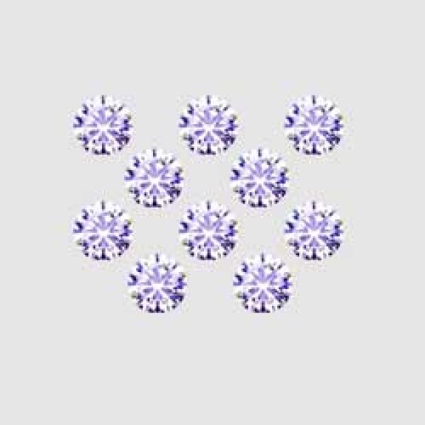 画像1: キュービックジルコニア(lavender)4.5mm20個パック (1)