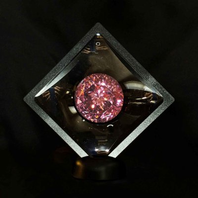 画像1: キュービックジルコニア(rose-pink)50.0mm