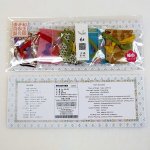 画像2: 日本製純和布正絹巾着(手作り)（EXS)45ｘ55ｍｍ-見計らい5個セット (2)