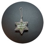 画像1: Wishingstone Charm-HEXAGRAM/Aventurine・アベンチュリン  / JAPAN MADE (1)