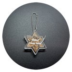 画像1: Wishingstone Charm-HEXAGRAM/Topaz・トパーズ  / JAPAN MADE (1)