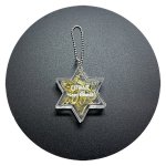 画像1: Wishingstone Charm-HEXAGRAM/Citrine Quartz・シトリンクォーツ  / JAPAN MADE (1)