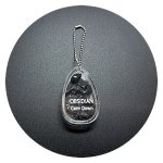 画像1: Wishingstone Charm-EGG/Obsidian・オブシディアン  / JAPAN MADE (1)