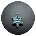 画像1: Wishingstone Charm-HEXAGRAM/Turquoise・ターコイス  / JAPAN MADE (1)