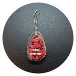 画像1: Wishingstone Charm-EGG/Coral・サンゴ  / JAPAN MADE (1)
