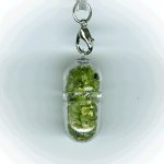 画像2: 24(体力ＵＰ・To Be Popeye)；ペリドット・PERIDOT／天然石お願いカプセルストラップ：日本製・JapanMade (2)