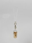 画像3: 35(勝負に勝つ・Win It All)；サンストーン・SUNSTONE／天然石お願いカプセルストラップ：日本製・JapanMade (3)