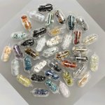 画像4: 36(頭脳明晰・Cleverness)；トパーズ・TOPAZ／天然石お願いカプセルストラップ：日本製・JapanMade (4)