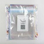 画像1: フィリピン製オーガンジーポーチ（M)90ｘ120ｍｍ10枚入り-10色セット (1)