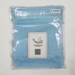 画像1: フィリピン製オーガンジーポーチ（M)90ｘ120ｍｍ10枚入り-スカイブルー (1)
