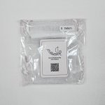 画像1: フィリピン製オーガンジーポーチ（S)70ｘ90ｍｍ10枚入り-ホワイト (1)