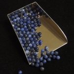 画像2: ソーダライト/丸玉片穴4mmφ2個セット(サイズペアリング済) (2)
