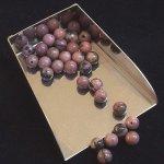 画像2: ロードナイト/丸玉片穴6mmφ2個セット(サイズペアリング済) (2)